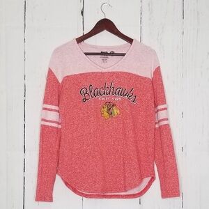 Concept Sports Red Chicago Blackhawks Shirt
